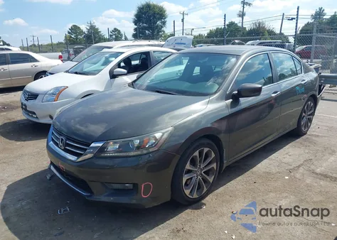 2014 Honda Accord Sport from USA, damaged, VIN 1HGCR2F5XEA094781